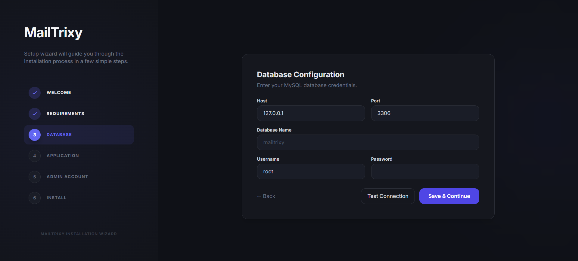 Database Configuration